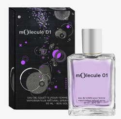 Euroluxe/Туалетная вода М(о)lecule 01 55 мл/ Парфюм женский, парфюм, женский, духи, туалетная вода, парфюмерия, для женщин, подарок, молекула, цветочные, мускус