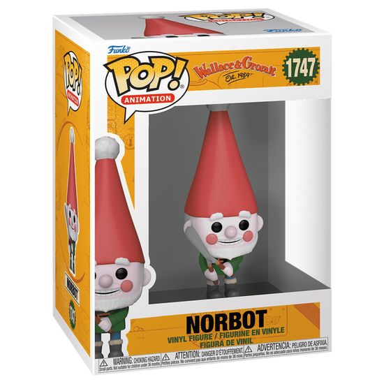 Фигурка Funko POP! Movies Wallace & Gromit Norbot (1747) 79783 / Фигурка Фанко ПОП! по мотивам серии мультфильмов "Уоллес и Громит", Норбот