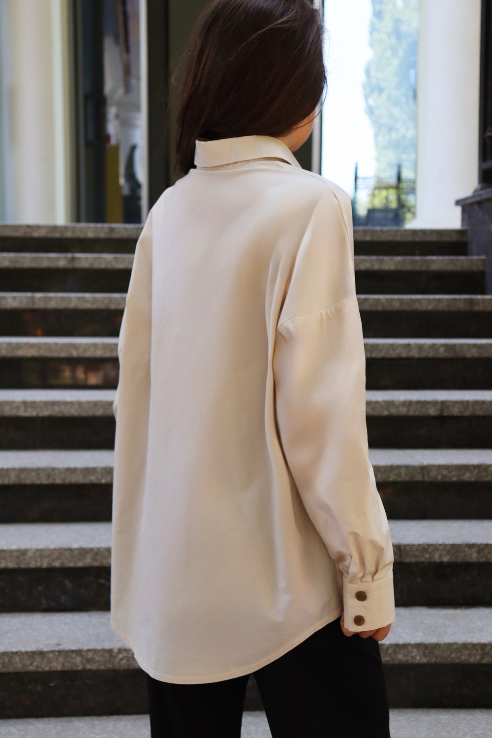 Рубашка oversize офис