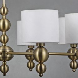 Подвесная люстра ILLUMICO IL0610 IL0610-8PSQ-25AB ELITE