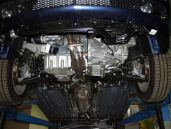 Защита картера и КПП Sheriff для Alfa Romeo 156 (932) 1997-2002 арт.01.0423