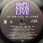 Simple Minds ‎– Live In The City Of Light 2LP (США 1987г.)