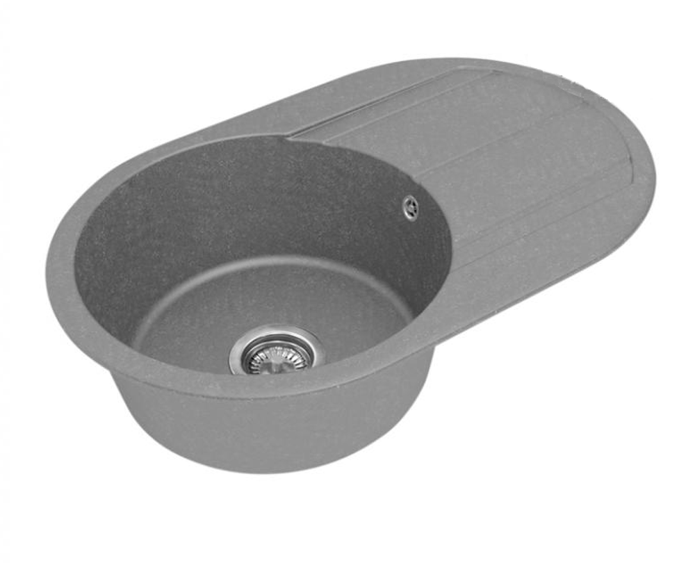 Кухонная Мойка Амира (Серая) NEW