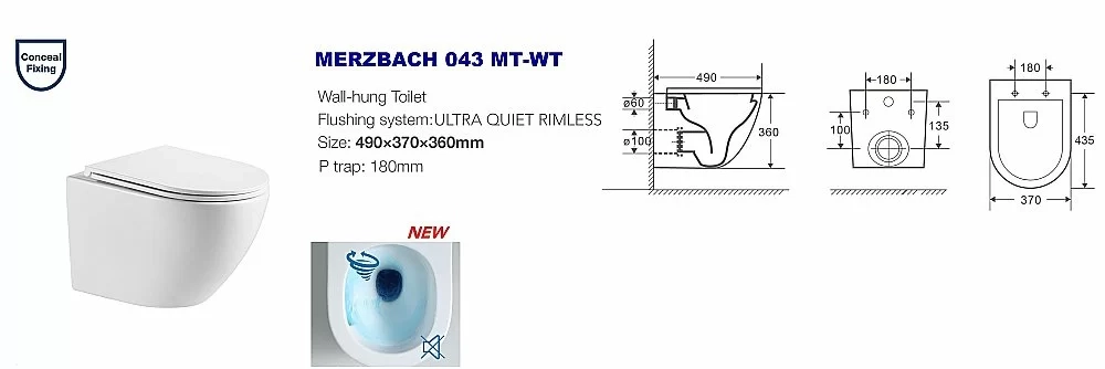 Унитаз с инсталляцией WeltWasser AMBERG 350 + MERZBACH 043 MT-WT + AMBERG RD-WT белый матовый/кнопка белая-хром