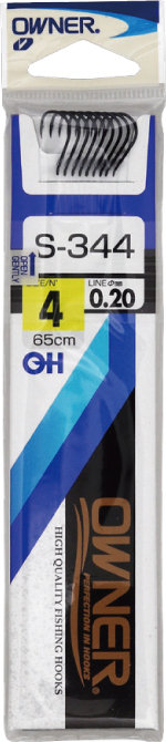 Крючок с поводком Owner S-344 3-0.22