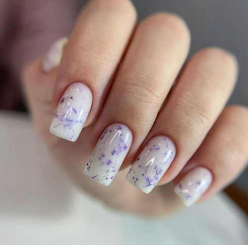 Прозрачный гель с сухоцветами 02, 5 г.