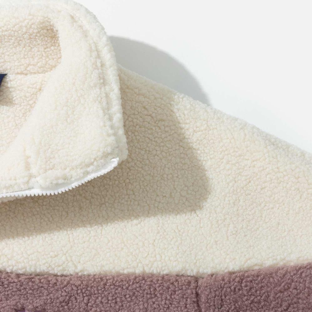 Куртка YMKASHIX Furry HTF Big Logo Лавандовая