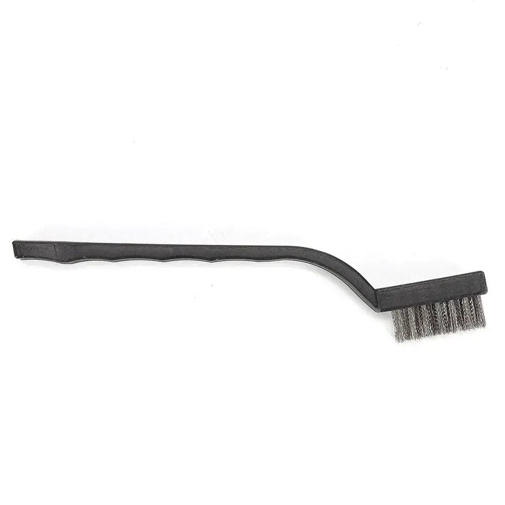 OZ-SUNBA-6 шт. Мини-щетка для удаления ржавчины из нержавеющей стали, щетки для полировки металла, латунная проволока, стальная проволока, нейлоновая щетка, инструмент для удаления ржавчины