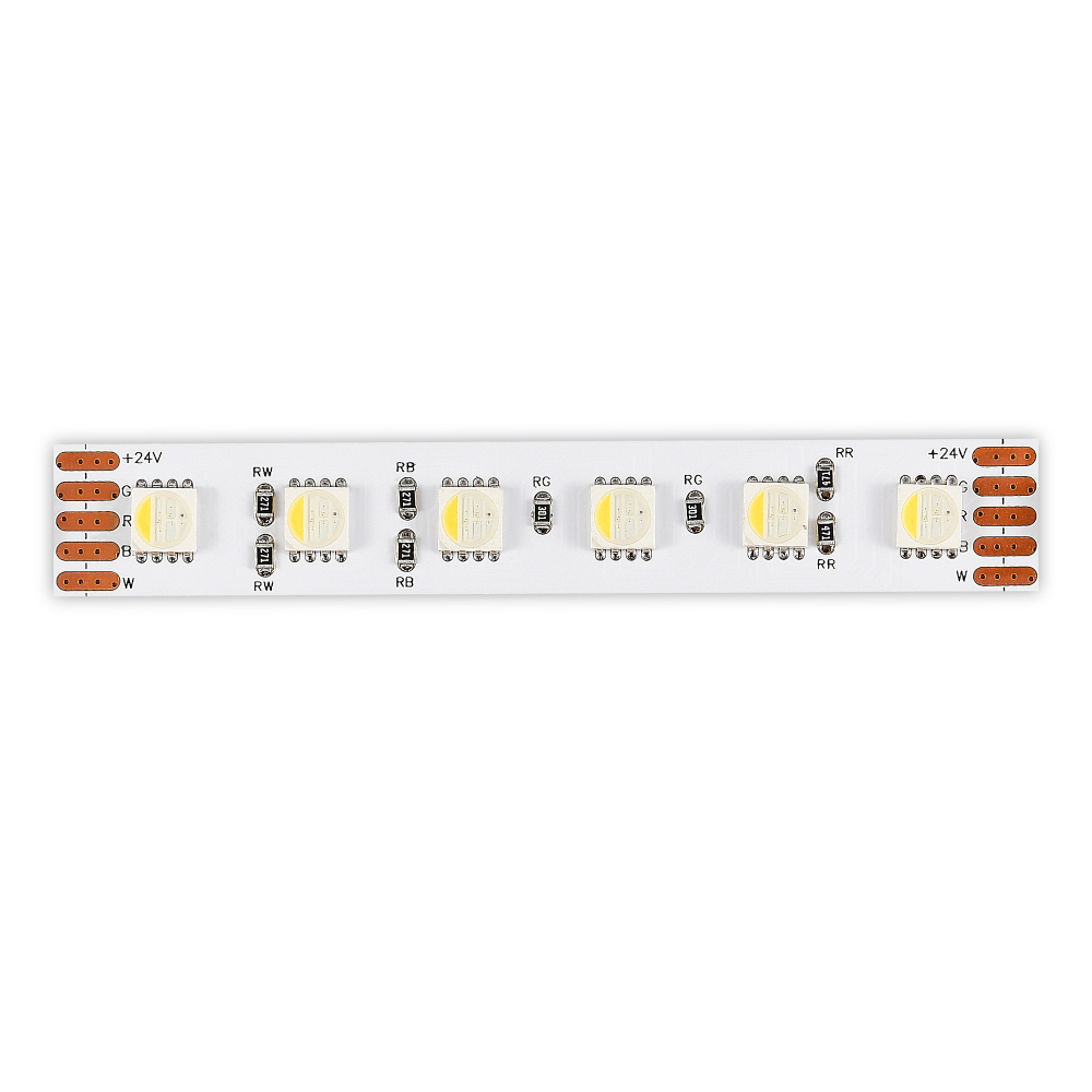 ST1005.318.20RGBW.1 (аналог ST1005.318.20) Светодиодная лента 18Вт/м (сум.) 3000К 105Лм/м (для бел.) Ra90 IP20 L5000xW12 24В