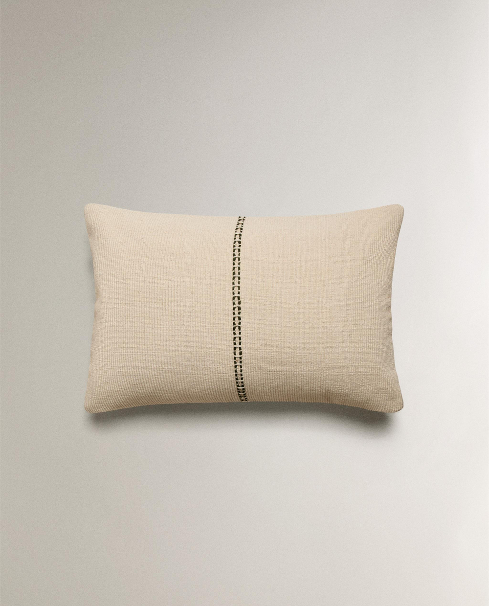 Zara Home наволочка декоративная из хлопка, зелёный, 40x60 см · 6192/008