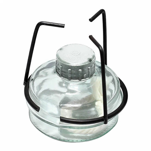 Спиртовка стеклянная СЛ-2, 100 мл (с металлической оправой) МиниМед