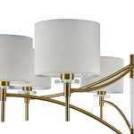 Подвесная люстра Indigo BOHEME 13031/8P Brass V000526