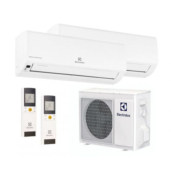 Мульти сплит-система Electrolux на 2 комнаты (20+25 кв.м.) серия Portofino