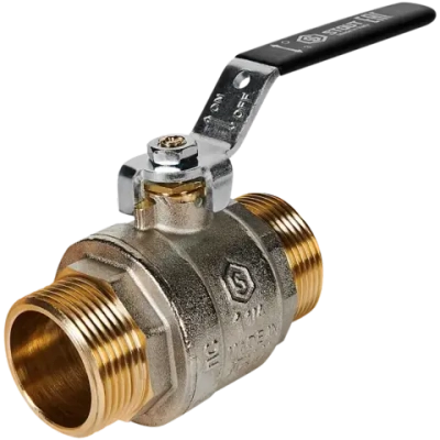 Кран шаровой STOUT полнопроходной 1 1/4" наружная-наружная (рычаг)