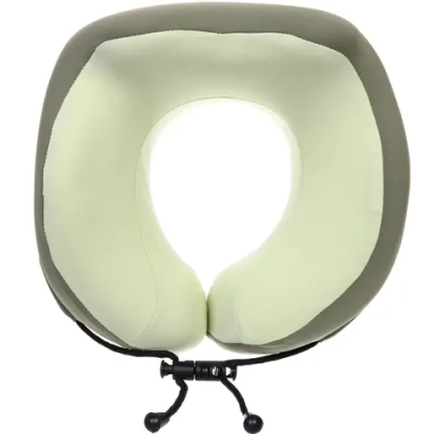 Подушка дорожная «TRIP - Dream», мемори-эффект, цвет зеленый