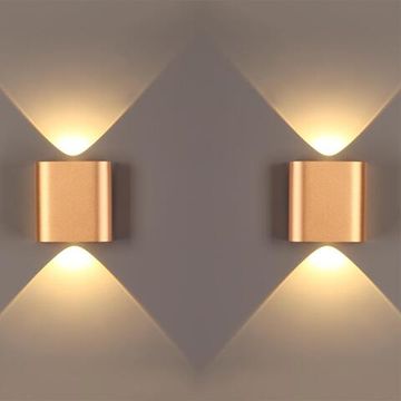 4212/2WL HIGHTECH ODL21 363 золот/металл Настен.светильник IP20 LED 2W 241Лм 3000K MAGNUM