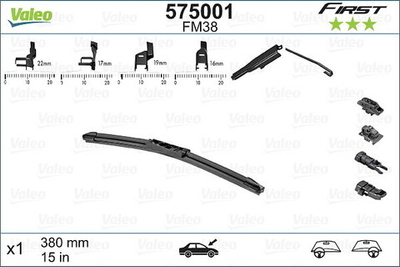VALEO - 575001-VAL - Wiper Blade
