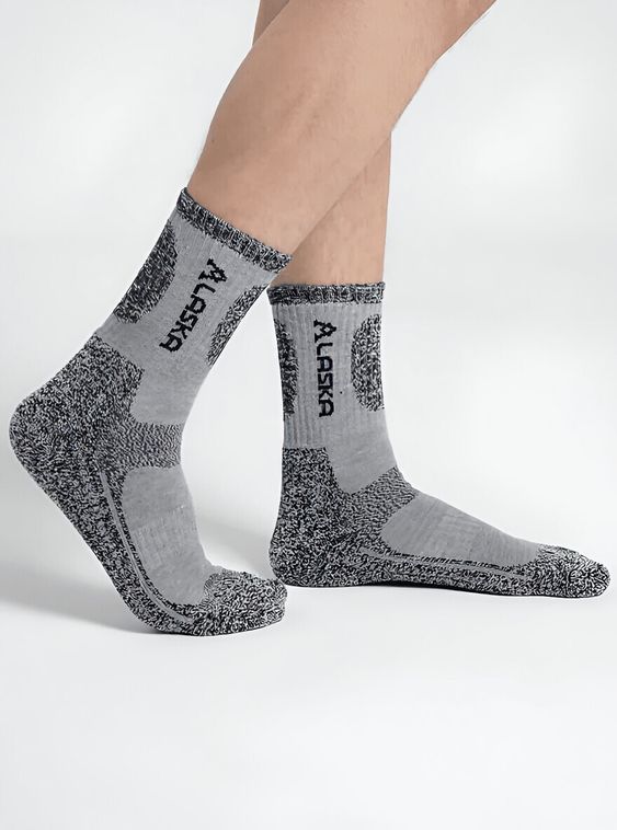 Тактические термоноски Alaska Серый 12 пар