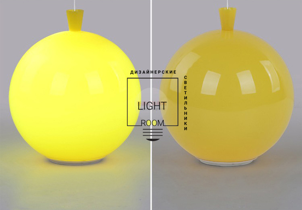 Wall design lamp  MEMORY by Brokis D 25 (Yellow)