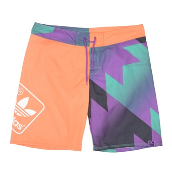 Яркие пляжные шорты Adidas, XL свободный