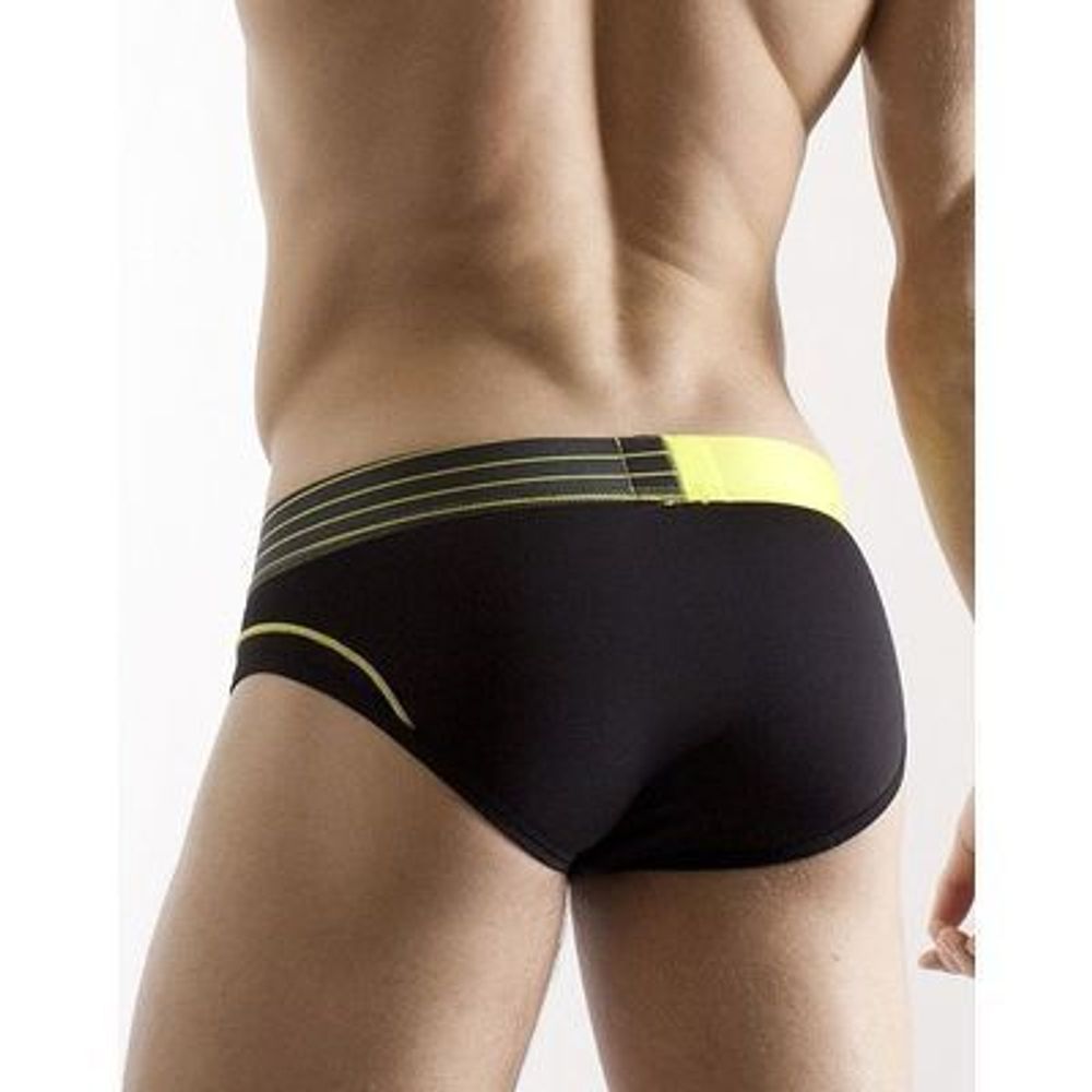 Мужские трусы брифы черные 2xist Fattish Black Brief