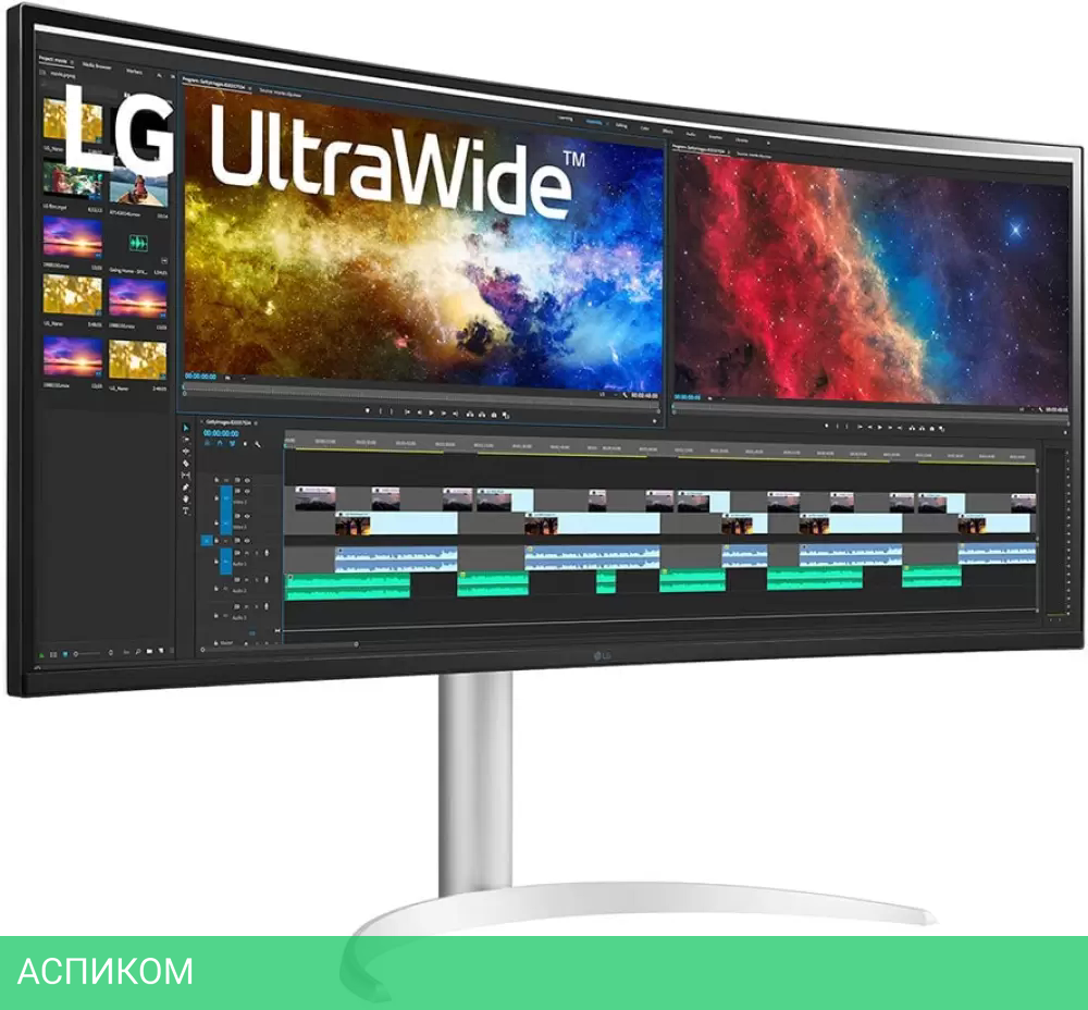 Монитор LG UltraWide 38BQ85C-W