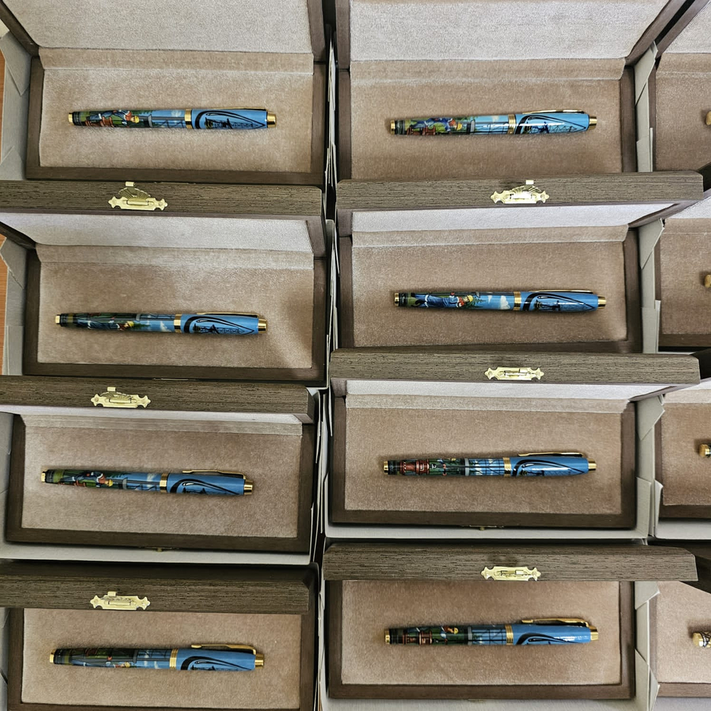 Ручка Parker и Waterman с индивидуальной росписью на заказ