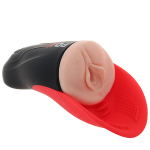Автоматический мастурбатор-вагина с языком PipeDream PDX Elite Fuck-O-Matic Auto Suction Stroker RD540