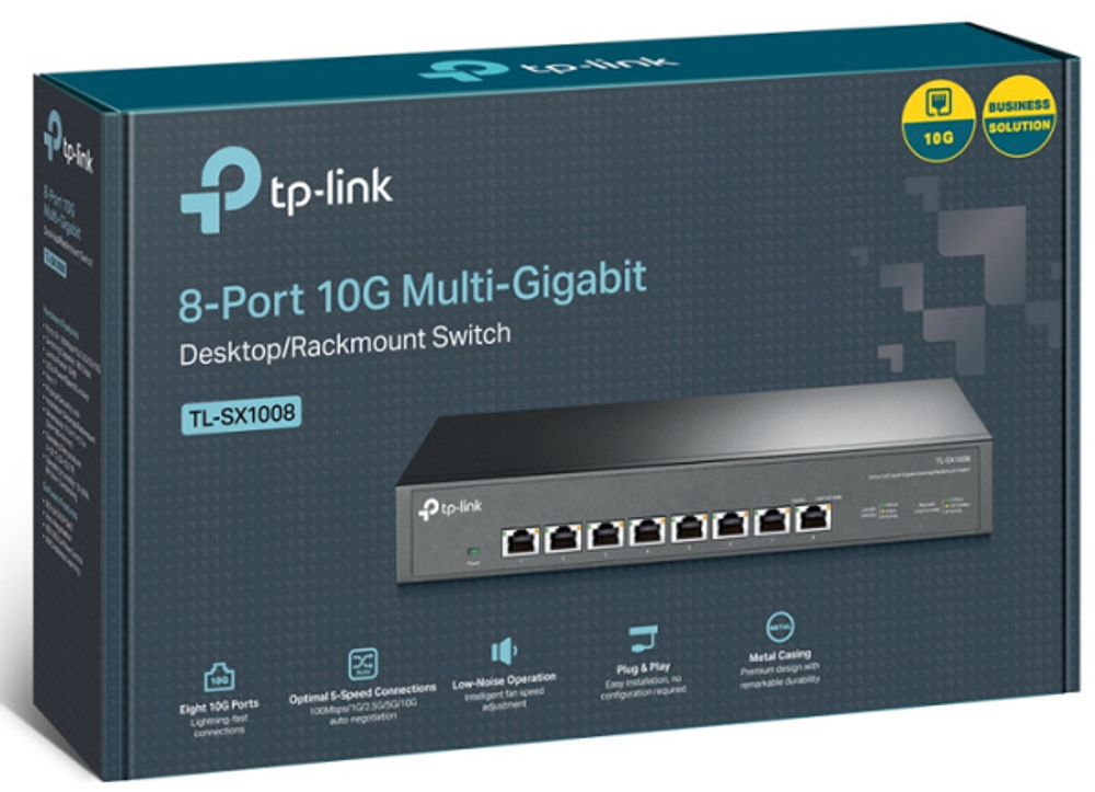 Коммутатор неуправляемый TP-LINK TL-SX1008
