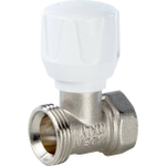Вентиль ручной регулировки прямой STOUT - 1/2" (ВР/НР-американка, PN10, Tmax 120°C)
