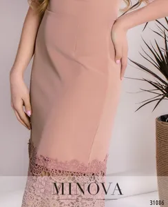 Платье 1082-пудра Minova