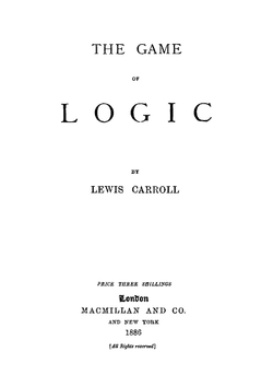 The game of logic | Lewis Carroll
