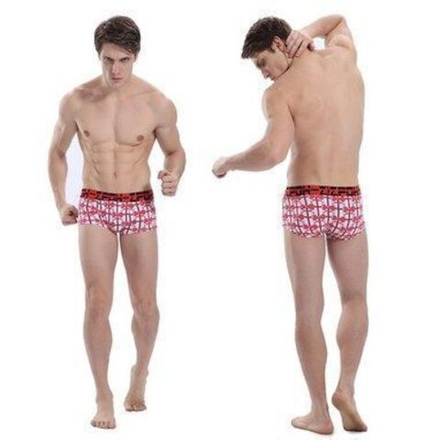 Мужские трусы хипсы ZPOH Red Hearts Boxer