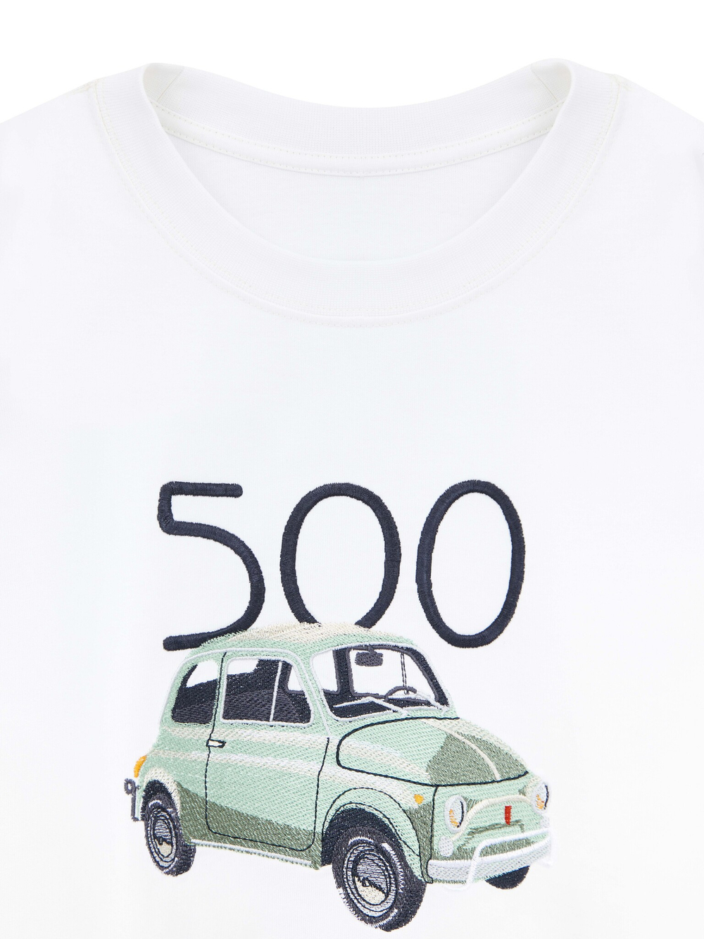 Футболка с вышивкой "500" 2S project Car T Shit