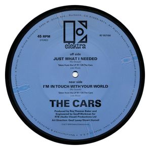 The Cars / Just What I Needed, I'm In Touch With Your World (Picture Disc)(7" Vinyl Single)