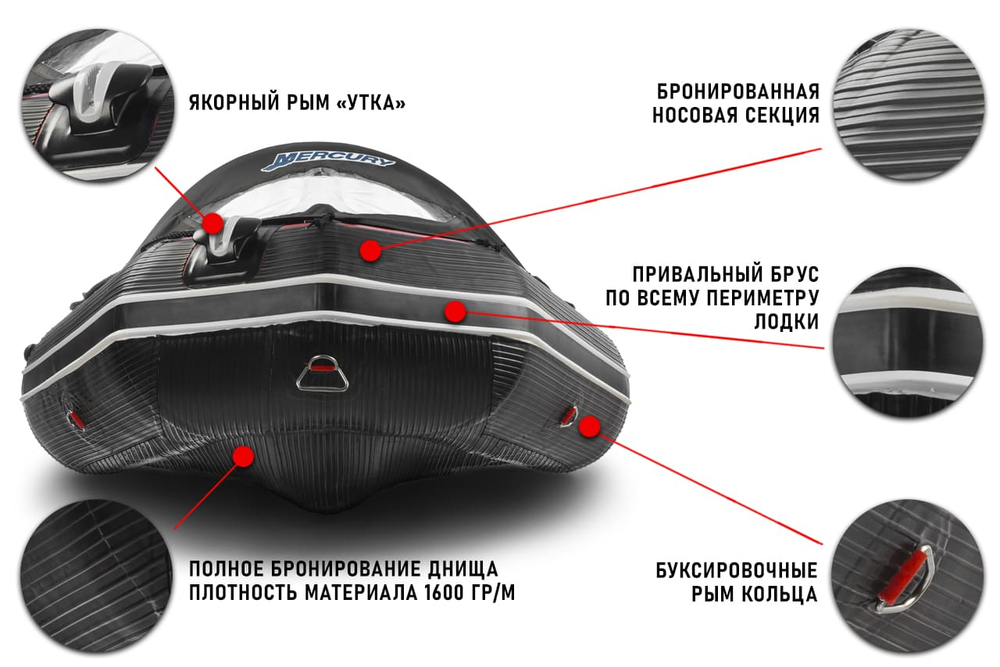 Лодка ПВХ STORMLINE Heavy Duty AL 430 (2024)
