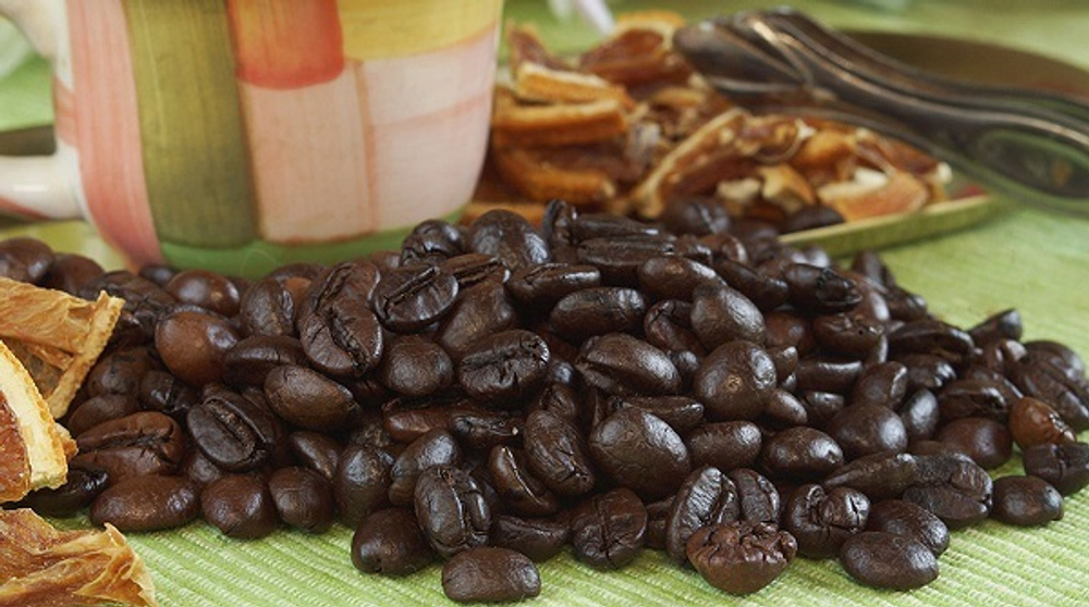 Кофе в зернах ароматизированный Santa Fe Солнце Сицилии Арабика 1кг