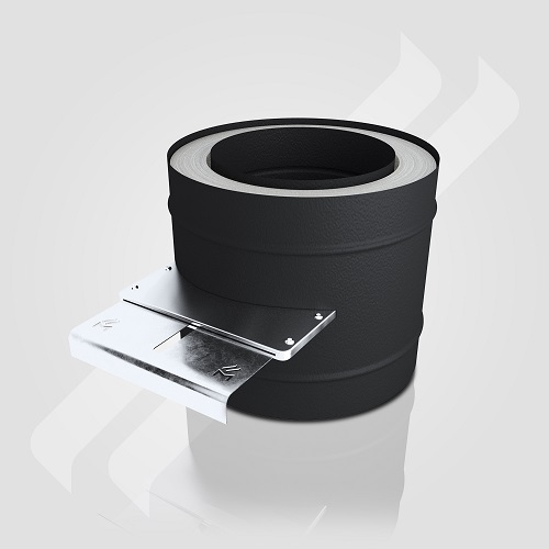 Сэндвич-шибер задвижной 150/250 мм.