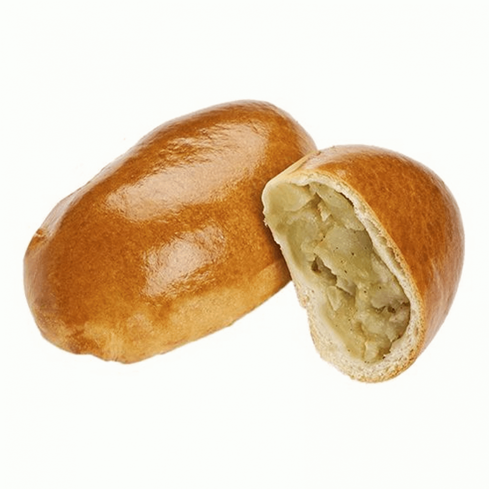 Пирожок с яблоком 100г, 50 шт/кор