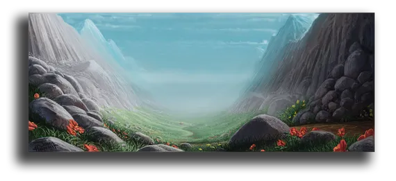 Постер "На скальной арке"