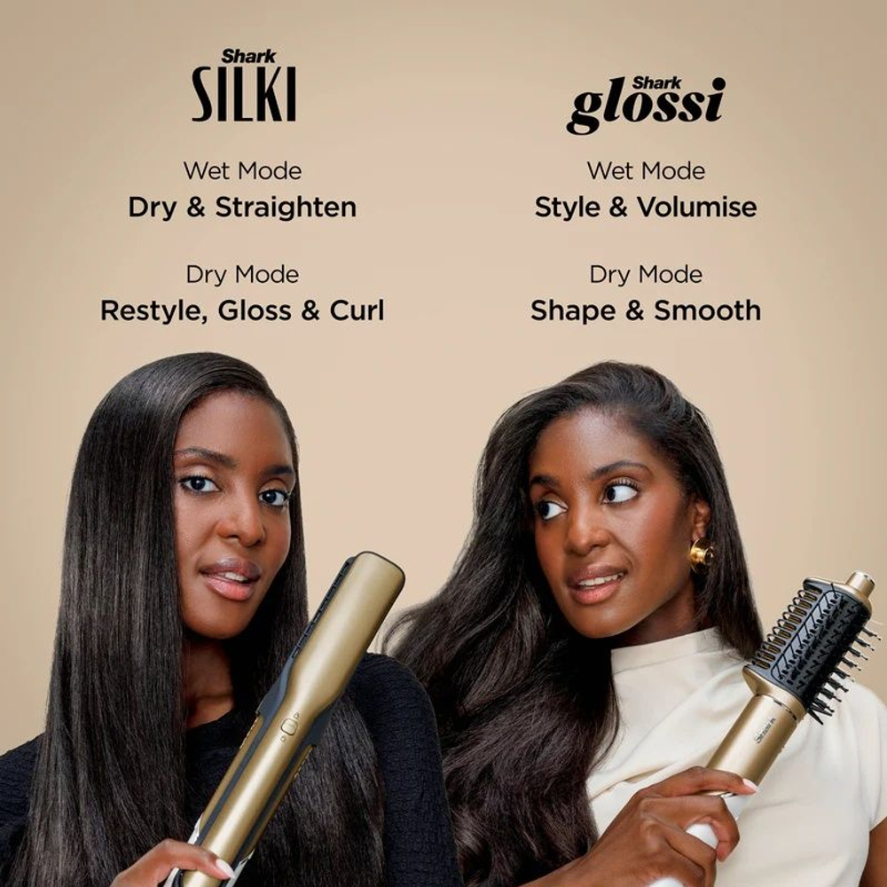 Набор для укладки и сушки волос с диффузером Shark Glam Ceramic & Air Styling and Drying System with Diffuser