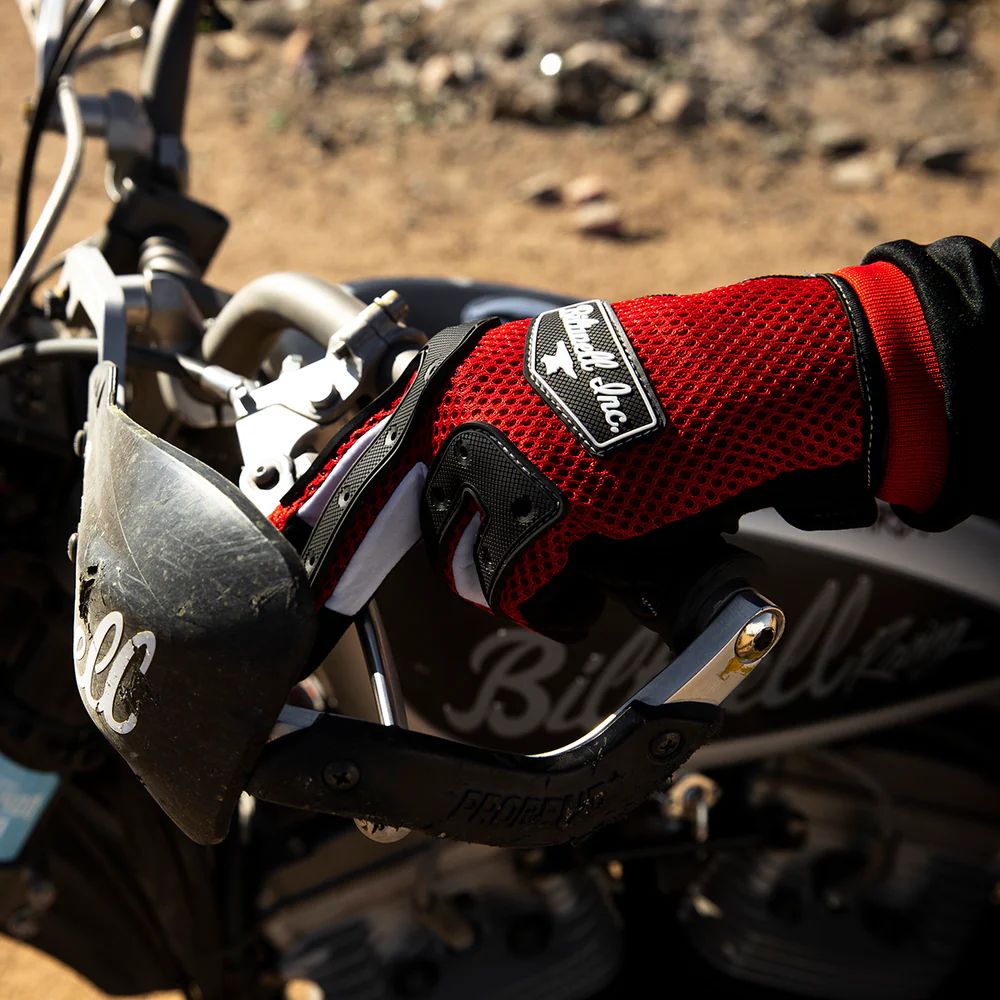 Anza Gloves / Красно-черный