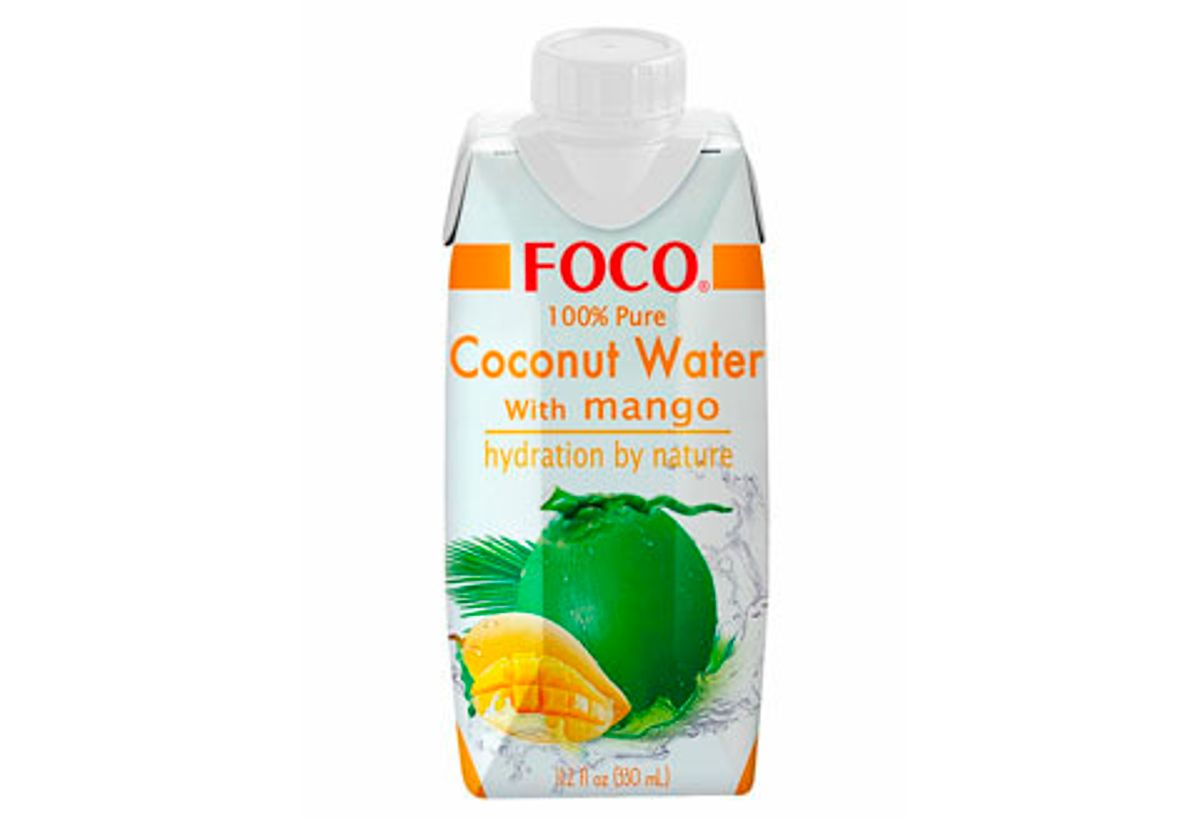 Кокосовая вода с соком манго "Foco", 330мл