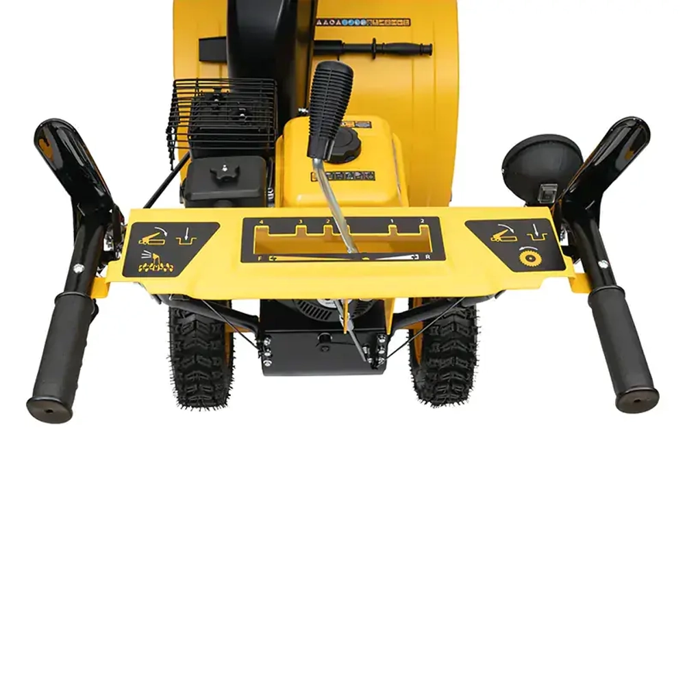 DENZEL SBM 610 снегоуборщик бензиновый 7 л.с. ковш 61 см, выброс 15 м, 4 вперед/2 назад 97653