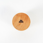 Деревянный стакан для напитков из Кедра с гравировкой. C52