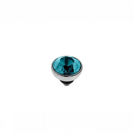 Шарм Qudo Bottone Blue Zircon 8 мм 680112 BL/S
