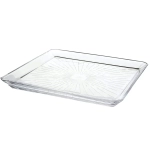 Блюдо сервировочное стеклянное 24*24см «MADLEN» 68683