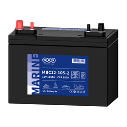 Аккумулятор WBR MBC 12-105-2 (AGM+CARBON)