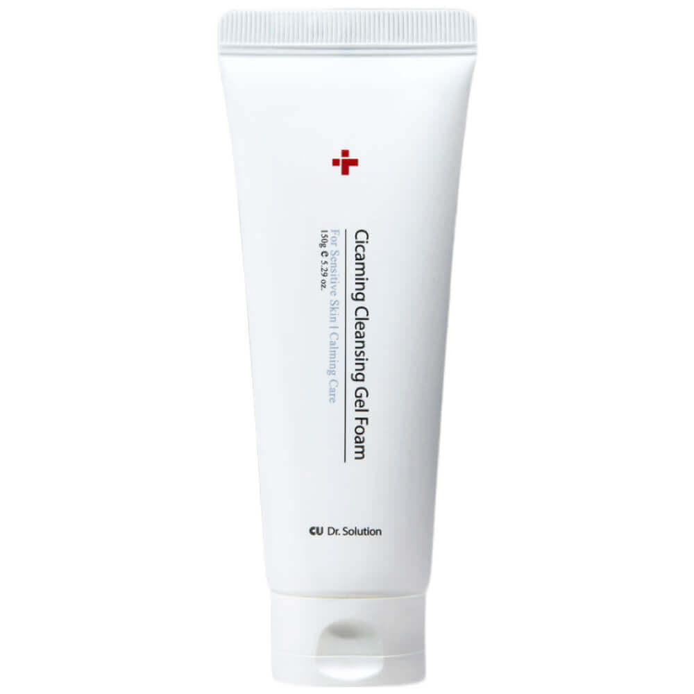 CUSKIN Dr.Solution Cicaming Cleanser Gel Foam очищающая гель-пенка с центеллой для чувствительной кожи