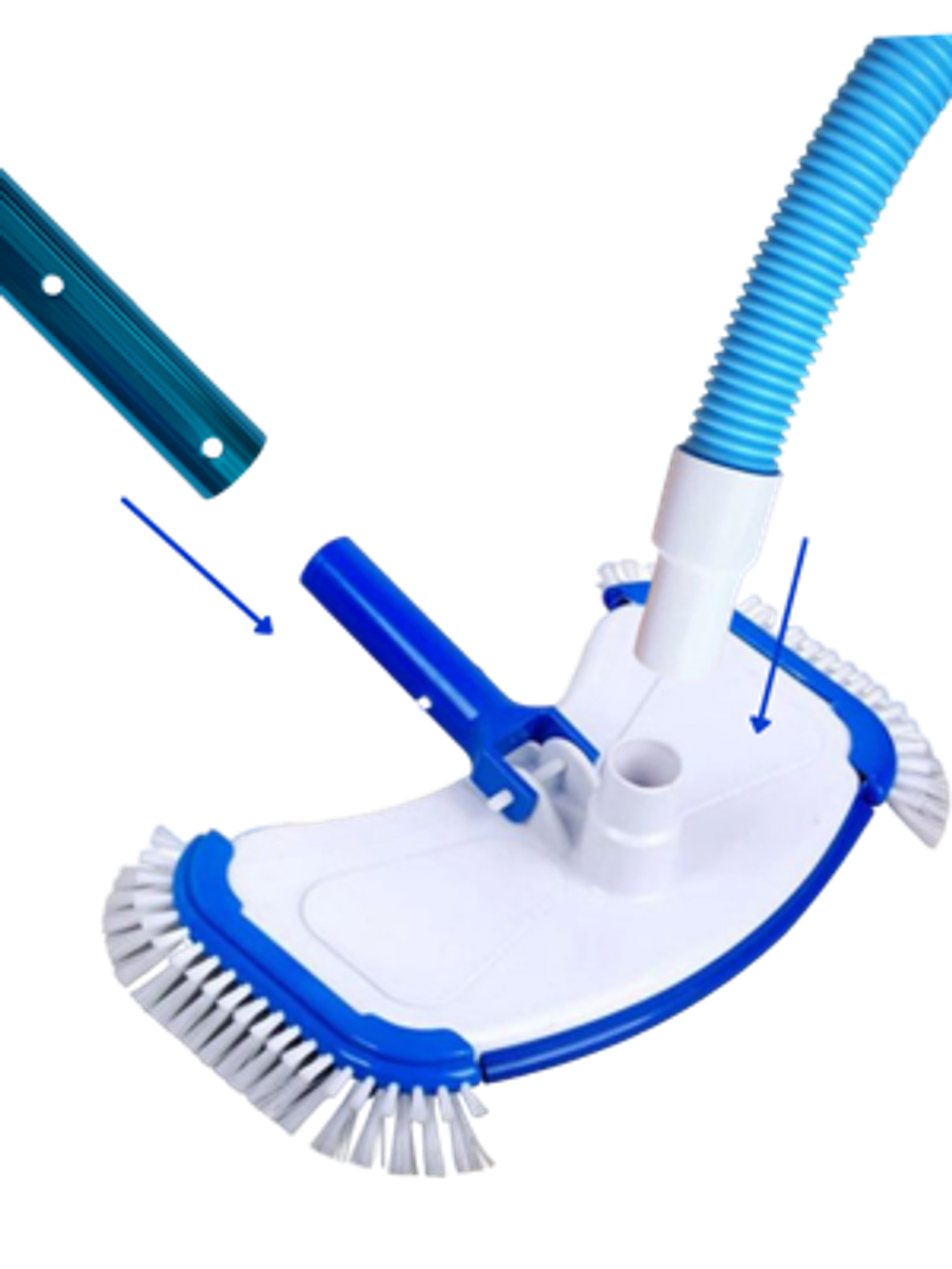 Щетка донная пылесос для бассейна с боковыми щетинками, Line Party
